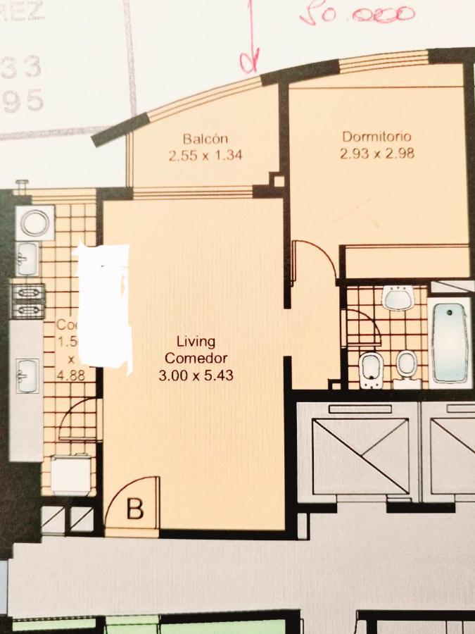 Petit Apartment En Avenida Belgrano Buenos Aires Eksteriør billede
